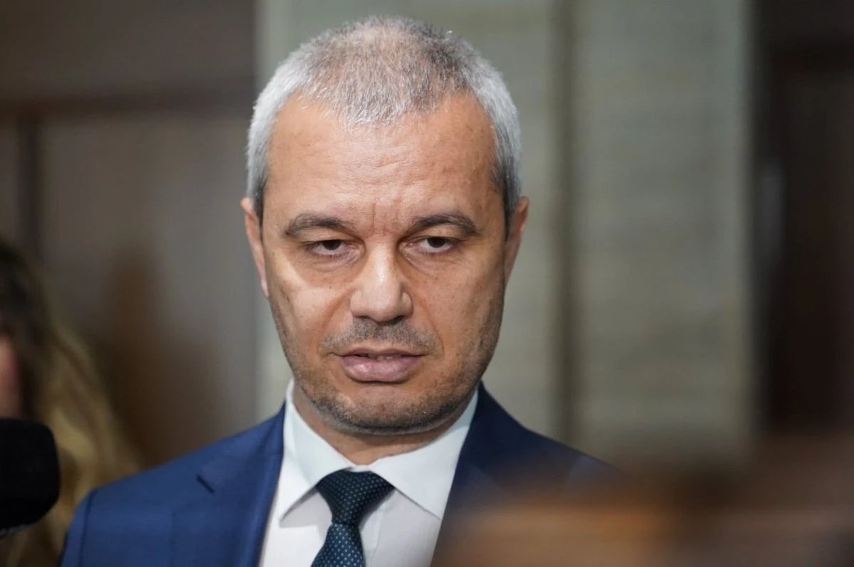 Костадин Костадинов: НСО да охранява само президента, премиера и председателя на НС
