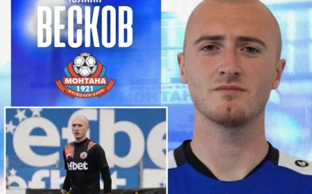 Юлиян Весков се завръща в Монтана от Спортист Своге