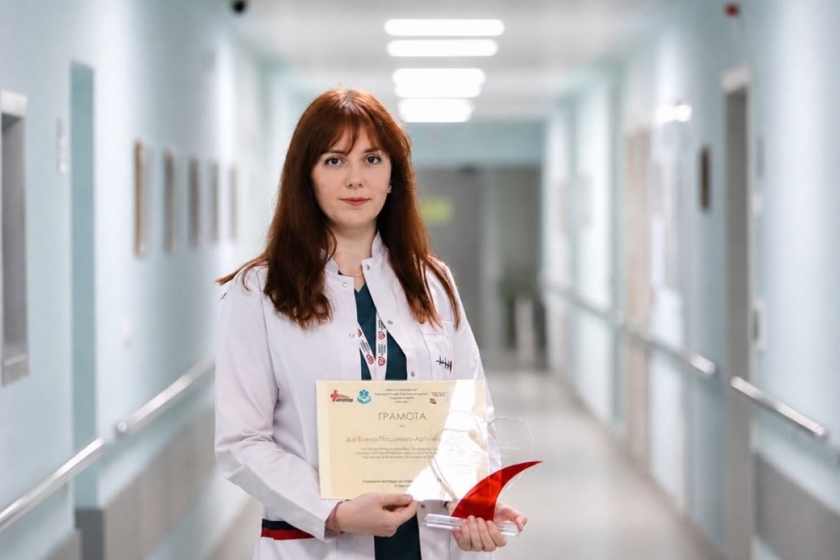 Млад лекар от ВМА получи престижна награда за спешна медицина
