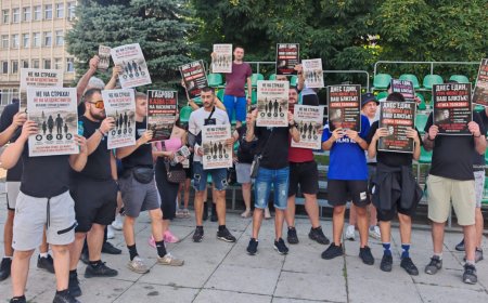 Жители на Габрово излязоха на протест след сбиване в центъра на града