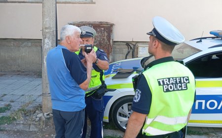 Пътната полиция в Монтана глоби петима шофьори за час на бул. „Трети март“