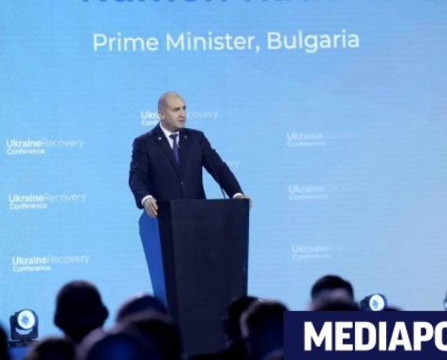 Украйна сключи сделки за над 10 млрд. евро за възстановяване, Радев настоява за край на войната