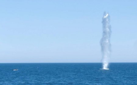 ВМС взривиха дрон край Кранево, за да предотвратят риск