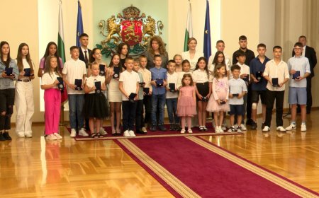 24 деца от цяла България отличени за участие в президентската инициатива „Спортувай с президента“