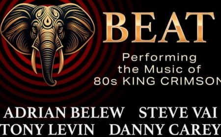 Супергрупата BEAT с Ейдриън Белю и Стив Вай идва в зала 1 на НДК на 9 юли