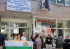 Природозащитници протестират пред РИОСВ – Хасково срещу ветрогенератори в защитена зона „Крумовица“