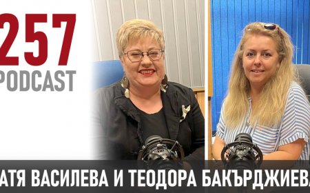 Теодора Бакърджиева от Българския дарителски форум е ководещ в 257 podcast