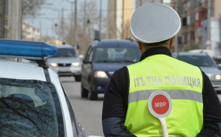 19-годишен шофьор е арестуван в Пазарджик след дрифт с удар в миниван