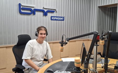 16-годишен българин в Италия съчетава любовта към родината с журналистически стаж в БНР