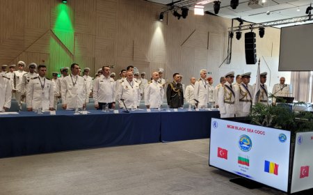 България пое командването на Противоминната военноморска група в Бургас