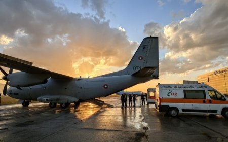 Българските Военновъздушни сили транспортираха бебе за чернодробна трансплантация в Италия