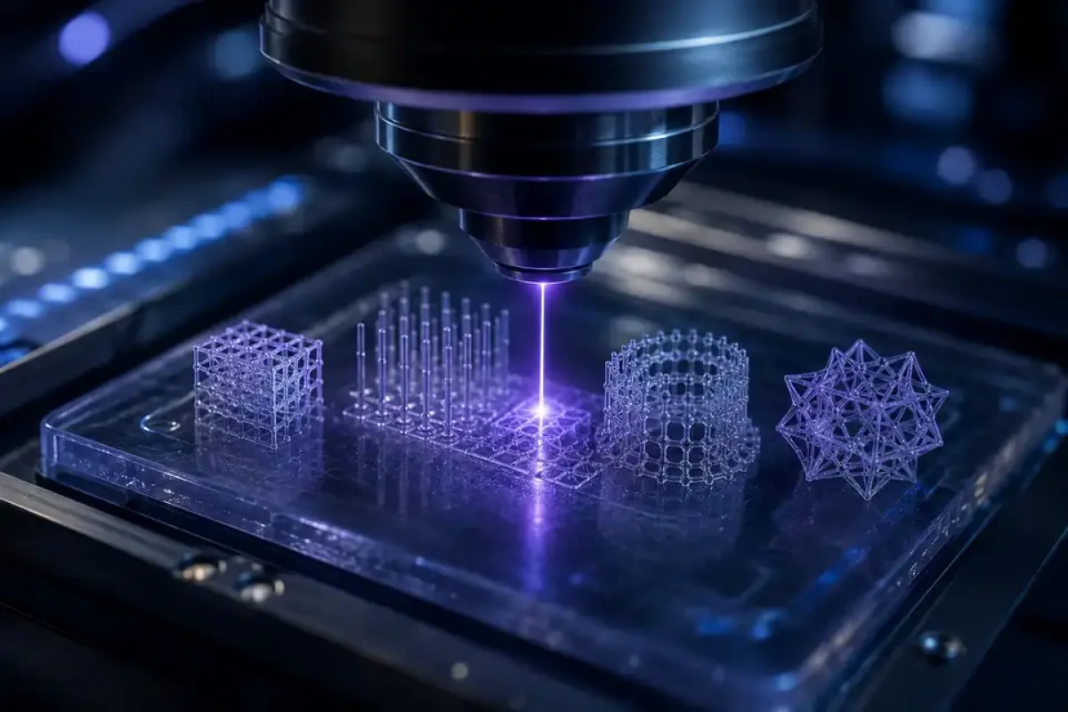 Учени от Юта създадоха 3D принтер за сложни микроструктури с един импулс