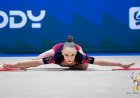 Стилияна Николова е временно на второ място в многобоя на Световната купа по художествена гимнастика в Милано