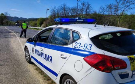 Турски шофьор задържан край Харманли за опит за подкуп на полицаи