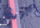 Британец хвърли електрически скутер в река след опасно преследване в Нюпорт
