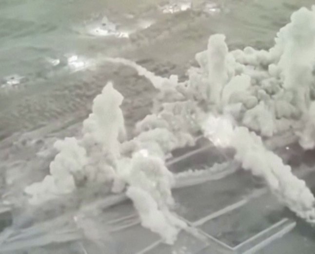 Израел публикува видео на експлозии в Ливан, обсъжда изтегляне от окупирана територия