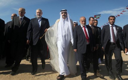 Шейх Хамад бин Халифа ал Тани и подкрепата му за палестинската кауза