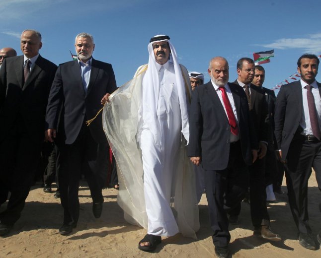 Шейх Хамад бин Халифа ал Тани и подкрепата му за палестинската кауза